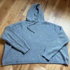 Jenni Kayne cashmere fisherman hoodie XXL